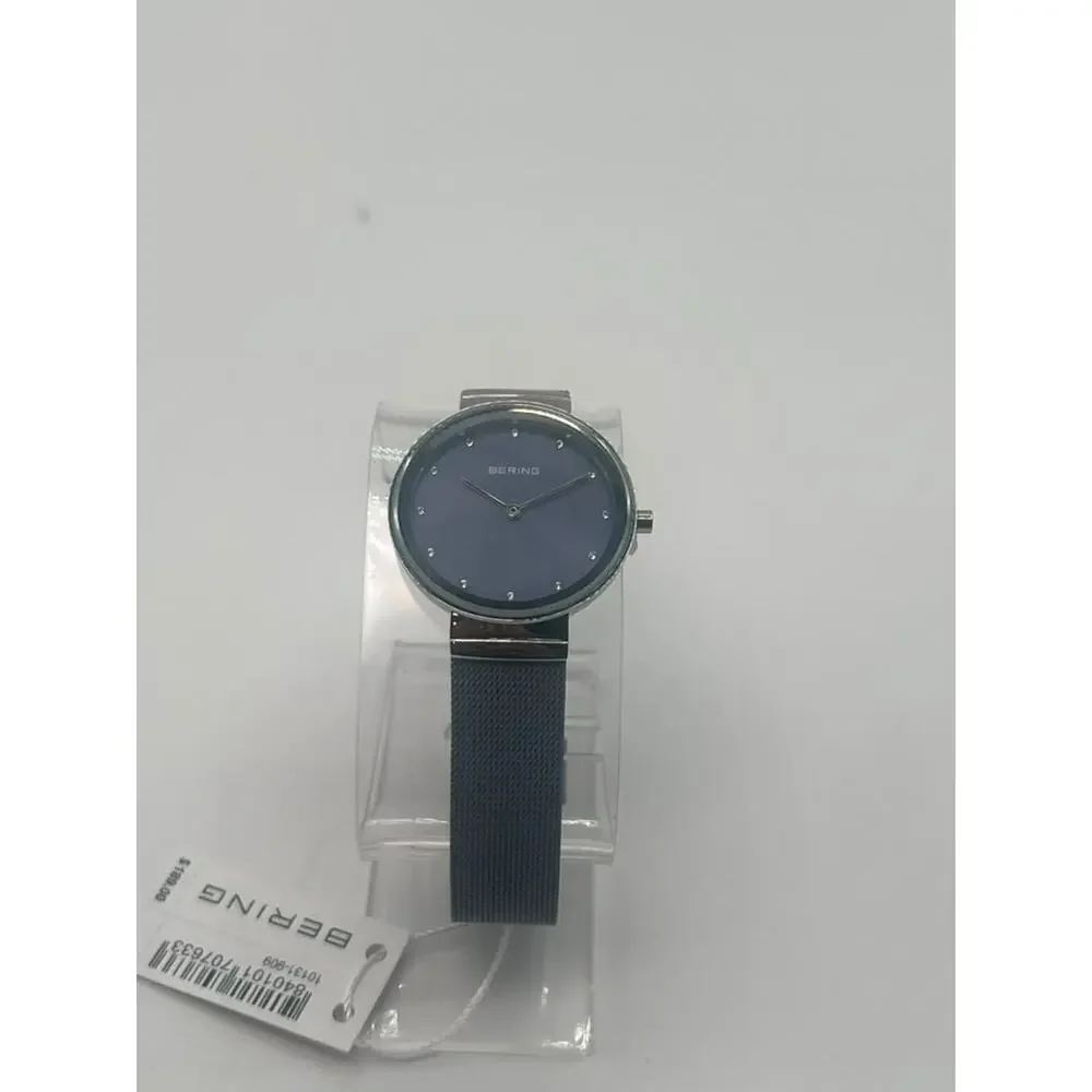 BERING Classic 10131-909 Women's 31mm Lavender Dial Quartz Watch New Damaged Box